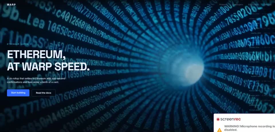 L1 Chain — Ethereum, at warp speed.
